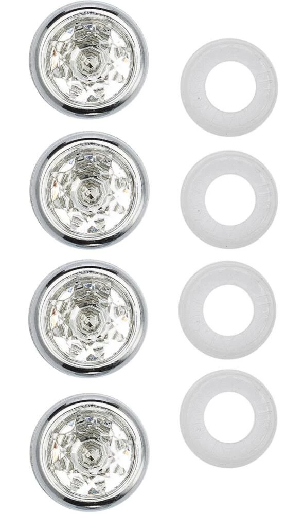 AutoTrends Auto Trends Diamond License Plate Fasteners 5 AutoTrends Auto Trends Diamond License Plate Fasteners - Image 3