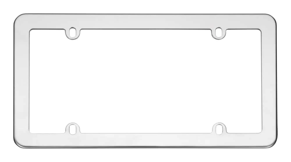 AutoTrends Auto Trends Stainless Steel License Plate Frame 5 AutoTrends Auto Trends Stainless Steel License Plate Frame - Image 3