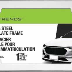 AutoTrends Shop 26 AutoTrends Auto Trends Stainless Steel License Plate Frame