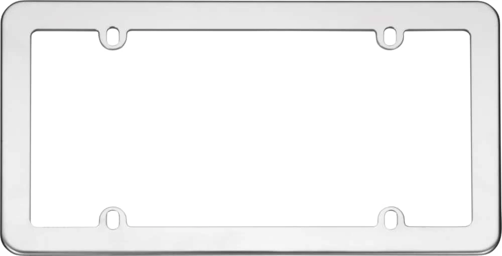 AutoTrends Auto Trends Stainless Steel License Plate Frame 4 AutoTrends Auto Trends Stainless Steel License Plate Frame - Image 2