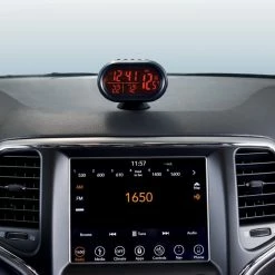 AutoTrends 12V Multi-function Clock