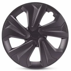 AutoTrends 80-1606MB Wheel Cover, Matte Black, 16-in, 4-pk