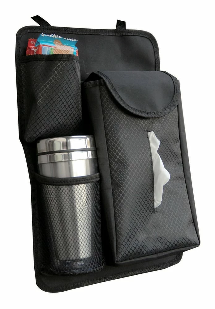 AutoTrends Auto Trends Backseat Organizer With Tissue Holder 7 AutoTrends Auto Trends Backseat Organizer With Tissue Holder - Image 5