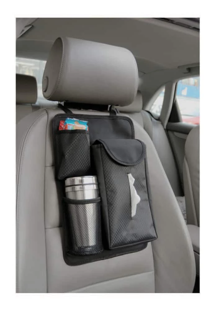AutoTrends Auto Trends Backseat Organizer With Tissue Holder 6 AutoTrends Auto Trends Backseat Organizer With Tissue Holder - Image 4