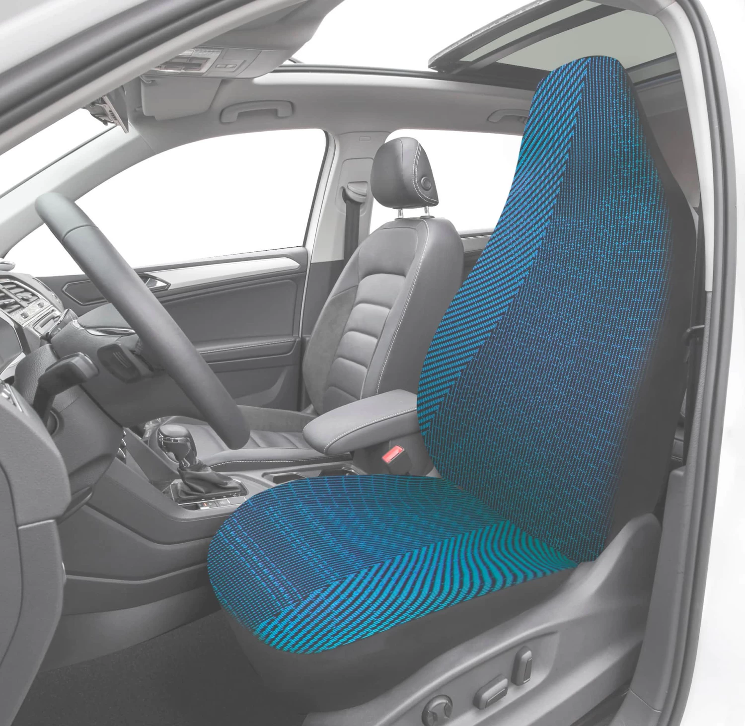 AutoTrends High Back Airknit Seat Cover 4 AutoTrends High Back Airknit Seat Cover - Image 2