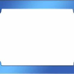 AutoTrends Anodized License Plate Frame
