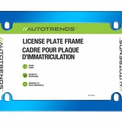 AutoTrends Anodized License Plate Frame -AutoTrends Shop autotrends blue anodized license plate frame 75b379c1 b862 4e17 b36f 60ba70da0d87