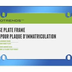 AutoTrends Anodized License Plate Frame -AutoTrends Shop autotrends blue anodized license plate frame aec4fcb6 4739 4d28 8fc4 387cf77ad1bb