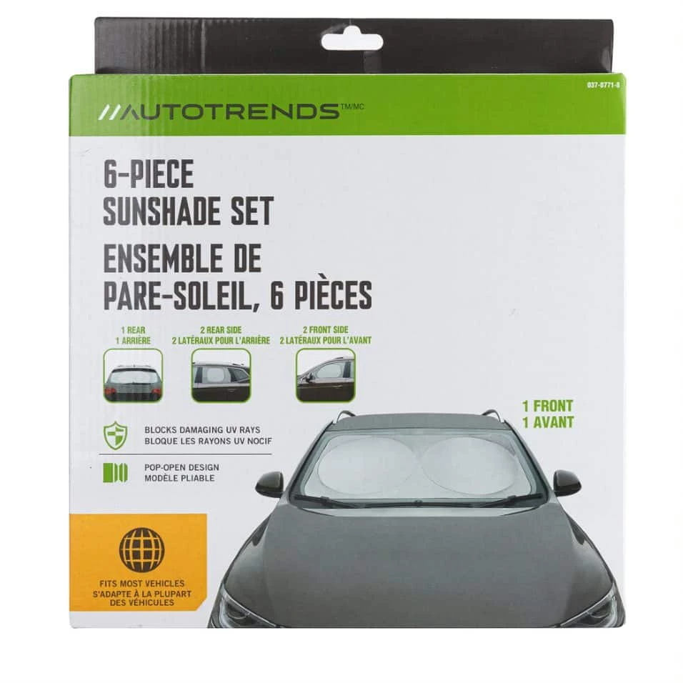 AutoTrends Sunshade Kit 4 AutoTrends Sunshade Kit - Image 2