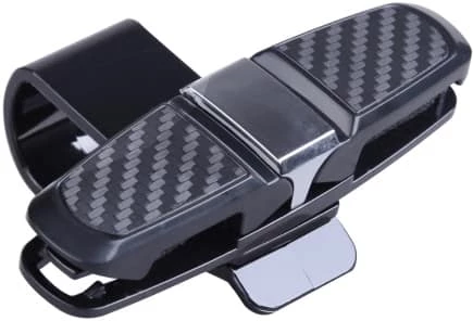 AutoTrends Carbon Fibre Glasses Clip, 2-pk 3 AutoTrends Carbon Fibre Glasses Clip, 2-pk