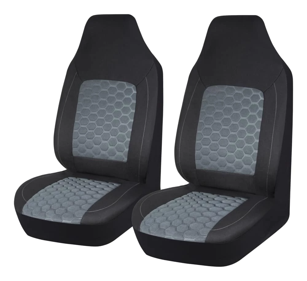 AutoTrends Core Better Honeycomb Stamp Seat Cover, 2-pk 3 AutoTrends Core Better Honeycomb Stamp Seat Cover, 2-pk