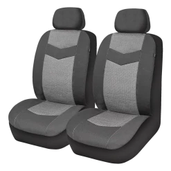 Autotrends Core Better Jacquard Seat Cover, 2-pk