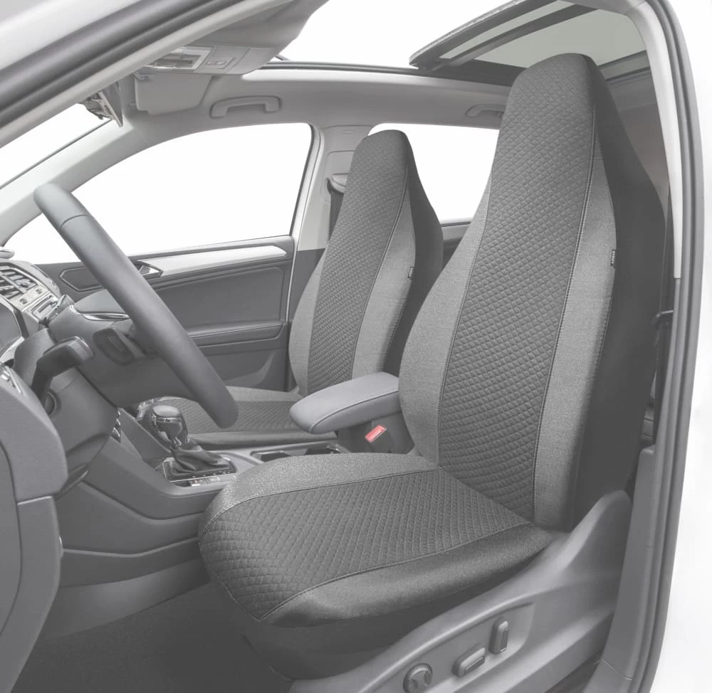 AutoTrends Embossed Cotton Seat Cover, 2-pk 5 AutoTrends Embossed Cotton Seat Cover, 2-pk - Image 3