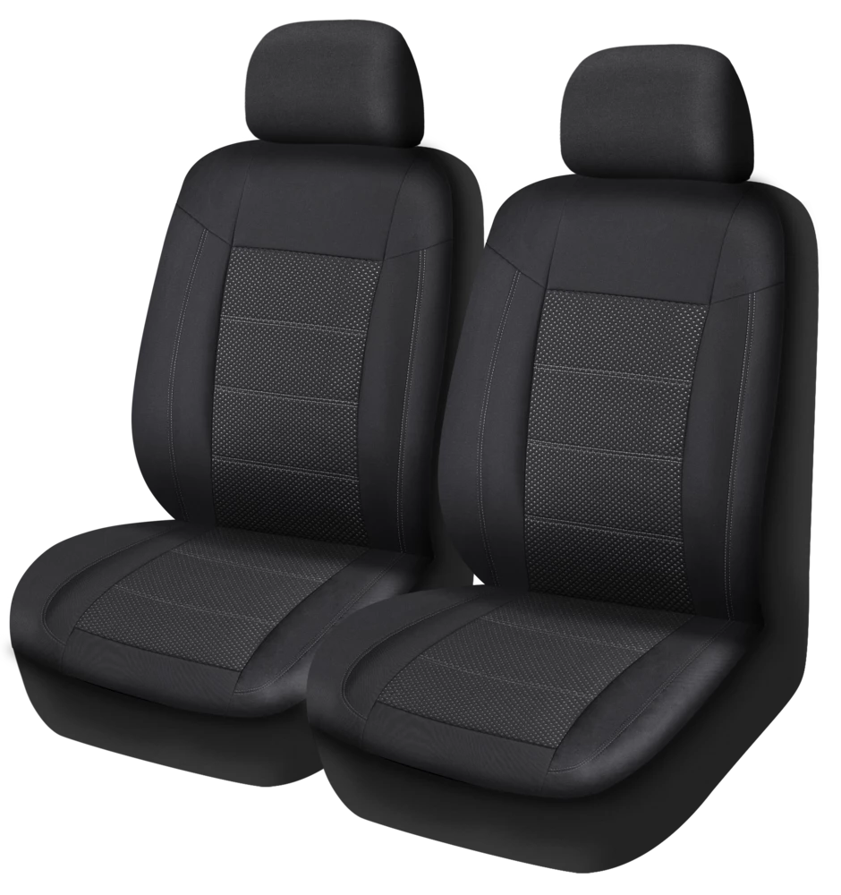 AutoTrends Embossed Car Seat Cover, Black, 2-pk 3 AutoTrends Embossed Car Seat Cover, Black, 2-pk