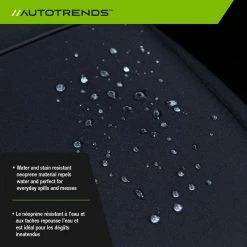 AutoTrends Flex Fit Neoprene Seat Cover, Black -AutoTrends Shop autotrends flex fit neoprene seat cover 1 pk df75ff53 40b1 43a1 8f4a ceff970672f3