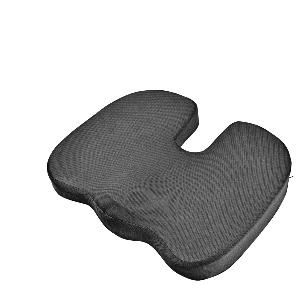 AutoTrends Gel Memory Foam Seat Cushion, Black 4 AutoTrends Gel Memory Foam Seat Cushion, Black - Image 2