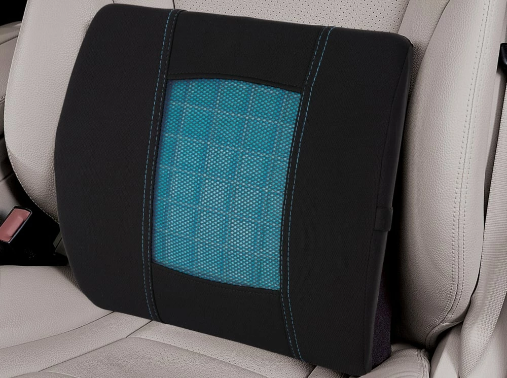 AutoTrends Gel Memory Foam Lumbar Back Support Cushion, Universal Fit 4 AutoTrends Gel Memory Foam Lumbar Back Support Cushion, Universal Fit - Image 2
