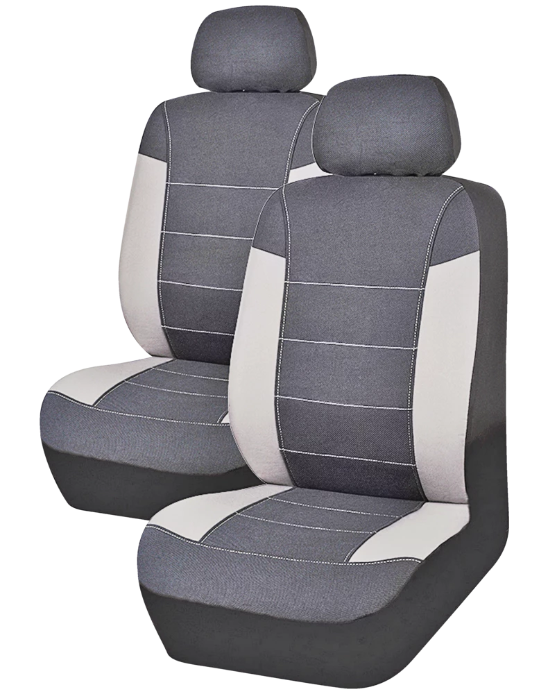 AutoTrends Low Back Synthetic Leather PVC Seat Cover, Black, 2-pk 6 AutoTrends Low Back Synthetic Leather PVC Seat Cover, Black, 2-pk - Image 4