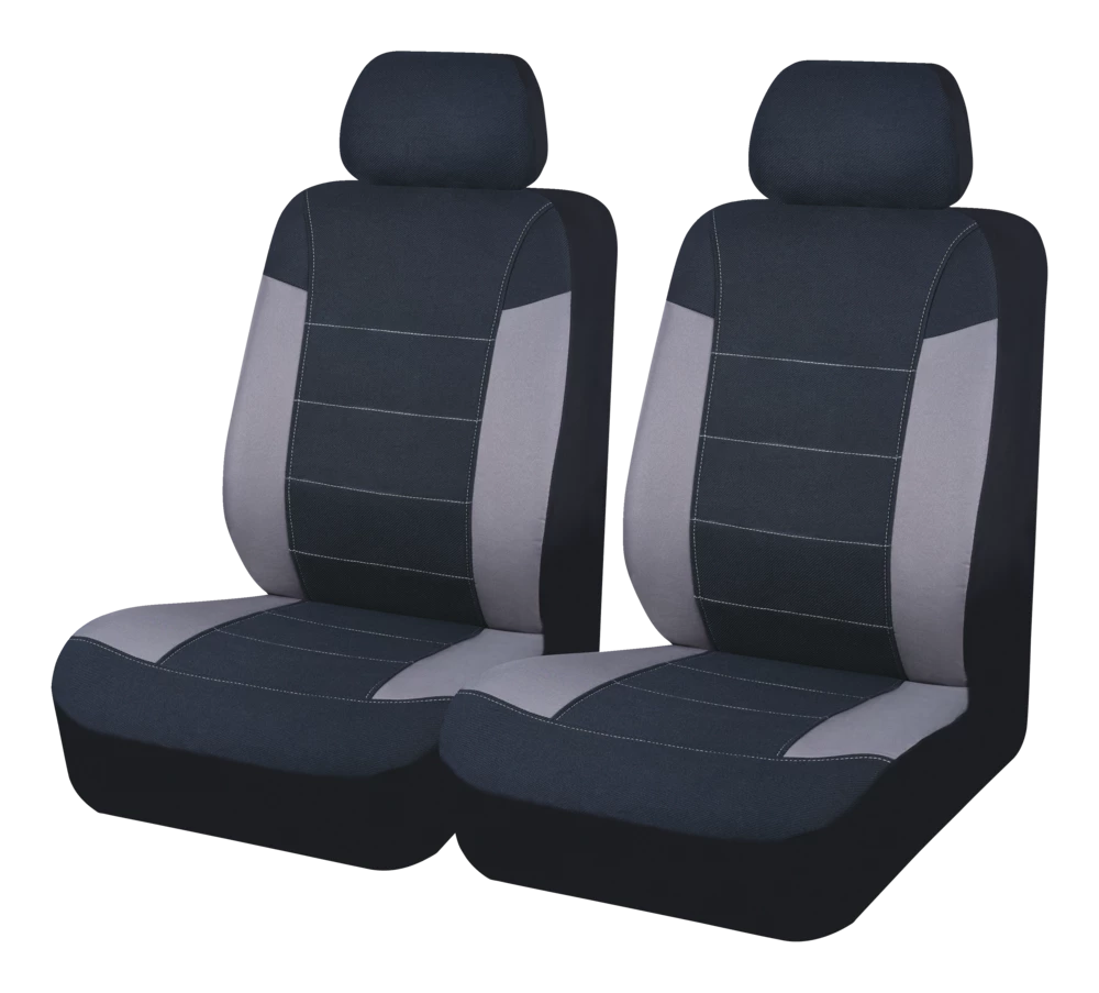 AutoTrends Low Back Synthetic Leather PVC Seat Cover, Black, 2-pk 8 AutoTrends Low Back Synthetic Leather PVC Seat Cover, Black, 2-pk - Image 6