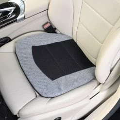 AutoTrends Slim Gel Seat Cushion, Grey -AutoTrends Shop autotrends grey gel cushion b1130e4a 47e6 4371 af49 0dba1fbc454b