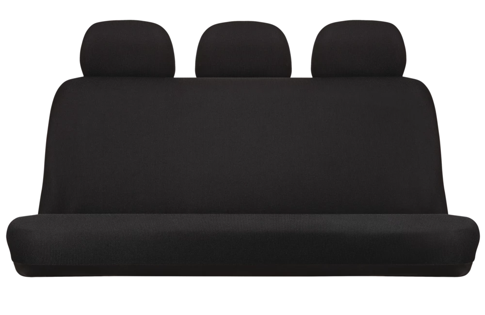 AutoTrends Jacquard Bench Seat Cover, Black 5 AutoTrends Jacquard Bench Seat Cover, Black - Image 3