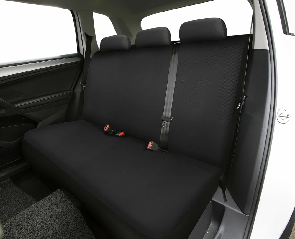 AutoTrends Jacquard Bench Seat Cover, Black 8 AutoTrends Jacquard Bench Seat Cover, Black - Image 6