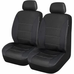 AutoTrends OEM Jacquard Core Seat Cover, 2-pk