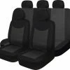 AutoTrends Jacquard Seat Cover Set For Back Bench Seat, Black & Grey, 3-pk 2 AutoTrends Jacquard Seat Cover Set For Back Bench Seat, Black & Grey, 3-pk -AutoTrends Shop autotrends jacquard seat cover kit black grey bf1db507 927a 4a5b b518 ceb73f5acbd0