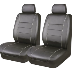 AutoTrends Low Back Synthetic Leather PVC Seat Cover, Black, 2-pk 13 AutoTrends Low Back Synthetic Leather PVC Seat Cover, Black, 2-pk -AutoTrends Shop autotrends leatherette black seat cover 2 piece 4914623e d403 409b 8b57 314ad2ae7039