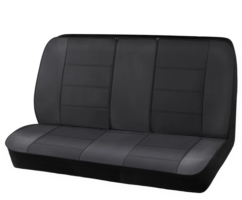 AutoTrends Leatherette Faux Leather Universal Bench Seat Cover 3 AutoTrends Leatherette Faux Leather Universal Bench Seat Cover