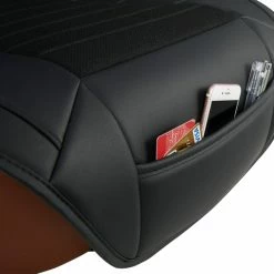 AutoTrends Luxury Linen & Faux Leather Seat Cushion With Pocket 8 AutoTrends Luxury Linen & Faux Leather Seat Cushion With Pocket -AutoTrends Shop autotrends luxury linen and faux leather seat cushion bc133d75 73cd 4a1e 84d1 7ec79b5e11fe