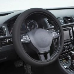 AutoTrends Memory Foam Smooth Steering Wheel Cover, Black -AutoTrends Shop autotrends memory foam steering wheel cover black 05c7070c 2695 49fb bcbf 89a00bb55247