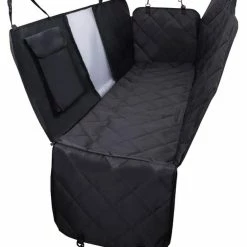 AutoTrends Premium Waterproof Pet Protector With Window Cover, Black