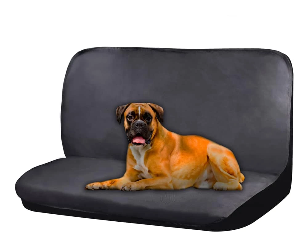 AutoTrends Rear Pet Seat Protector, Black 4 AutoTrends Rear Pet Seat Protector, Black - Image 2