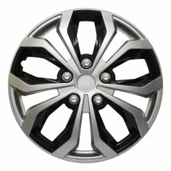 AutoTrends Shaft Wheel Cover, Silver/Black, 18-in, 4-pk 10 AutoTrends Shaft Wheel Cover, Silver/Black, 18-in, 4-pk -AutoTrends Shop autotrends silver black 18 wheel cover 4pk b665c2ed e64b 49b7 9082 68a962a11e47