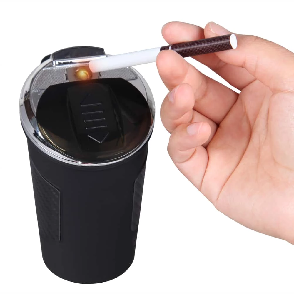 AutoTrends Smokeless Ashtray With Built-in Lighter 9 AutoTrends Smokeless Ashtray With Built-in Lighter - Image 7