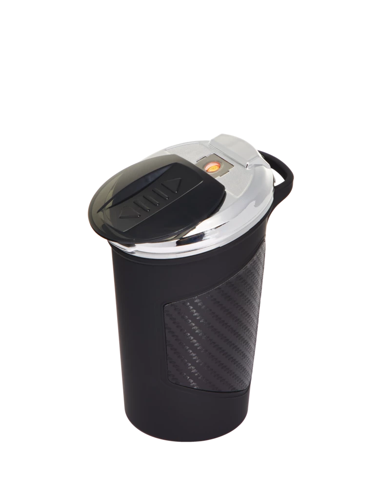 AutoTrends Smokeless Ashtray With Built-in Lighter 4 AutoTrends Smokeless Ashtray With Built-in Lighter - Image 2