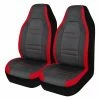 AutoTrends High Back Faux Leather Sporty Seat Cover, Black & Red, 2-pk -AutoTrends Shop autotrends sport high back seat cover red 2 pk 48e91cd2 38c1 4bdc a968 9265dafd6592