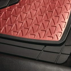 AutoTrends Sporty Vinyl Aluminum Floor Mat, Blue, 4-pk -AutoTrends Shop autotrends sporty floor mat red 2 piece 48770d67 d727 4de0 9d4a 090815f6fe8e