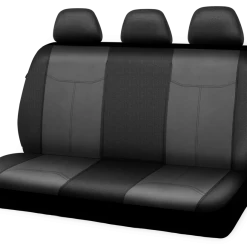 AutoTrends Truck Bench Seat Cover, Black