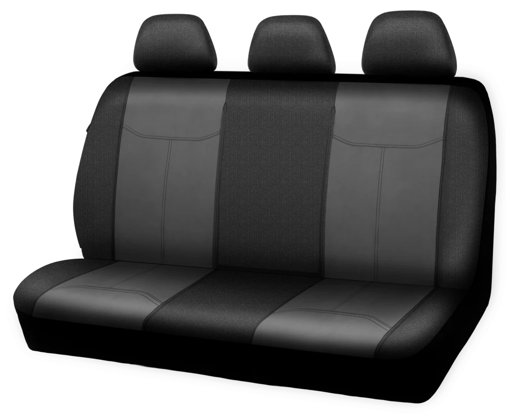 AutoTrends Truck Bench Seat Cover, Black 3 AutoTrends Truck Bench Seat Cover, Black