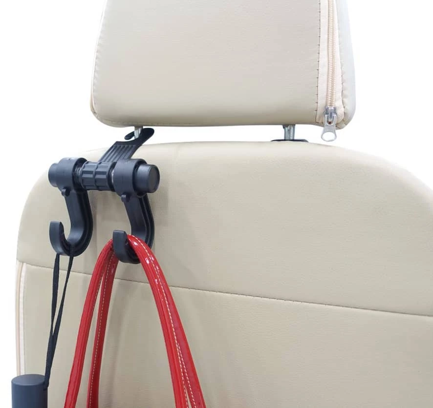 AutoTrends Universal Car Seat Headrest Hanger & Storage Hook 5 AutoTrends Universal Car Seat Headrest Hanger & Storage Hook - Image 3