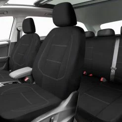 AutoTrends Water Resistant Seat Cover Set For Back Bench Seat, Black, 3-pk -AutoTrends Shop autotrends water resistant seat cover kit e1ecc5cb ba62 452a 92d1 e54dcb3a4ea9