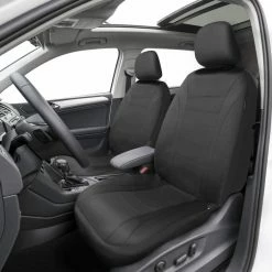 AutoTrends Wetsuit Low Back Water Repellent Front Seat Protectors, Black, 2-pk -AutoTrends Shop autotrends wetsuit black low back front seat protectors 2pc 0c33279d 133a 4488 b858 77edb058dd67