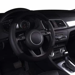 AutoTrends Deluxe Velour Steering Wheel Cover, Black 8 AutoTrends Deluxe Velour Steering Wheel Cover, Black -AutoTrends Shop autotrends wheel cover velour black 4200a72f e833 40de bcbe d494ade34112