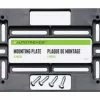 AutoTrends License Mounting Plate, Black -AutoTrends Shop black mounting plate b9e4704c 73f0 40fb ac97 467393163f53