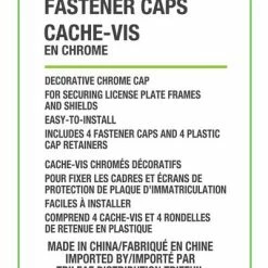 AutoTrends Chrome License Plate Fastener Caps -AutoTrends Shop chrome fastener caps 0d69b681 3c8f 4d00 af00 d8e1e5190d63