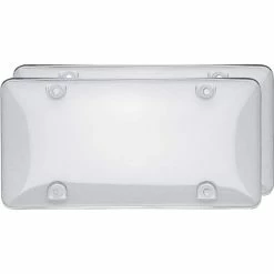 AutoTrends Clear Bubble License Plate Shields, 2-pk -AutoTrends Shop clear bubble shield 2 pack f8a3d7c9 6318 42c3 ad73 480ce0171b50