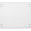 AutoTrends Clear Tuf Flat License Plate Shield