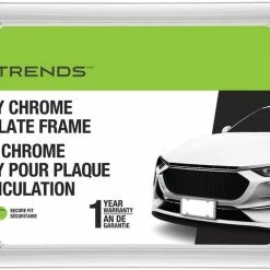 AutoTrends Monterey License Plate Frame, Chrome Finish 9 AutoTrends Monterey License Plate Frame, Chrome Finish -AutoTrends Shop license plate frame classic lite chrome 3964b032 57ea 409a a118 93c11565c8d8